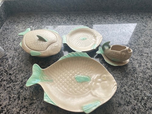 1930s art deco shorter - , fish