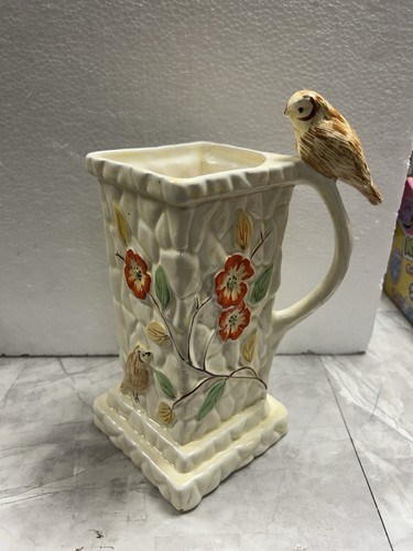 Vintage bird handle square - on,
