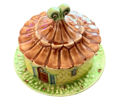 Antique majolica shorter son - shorter, &